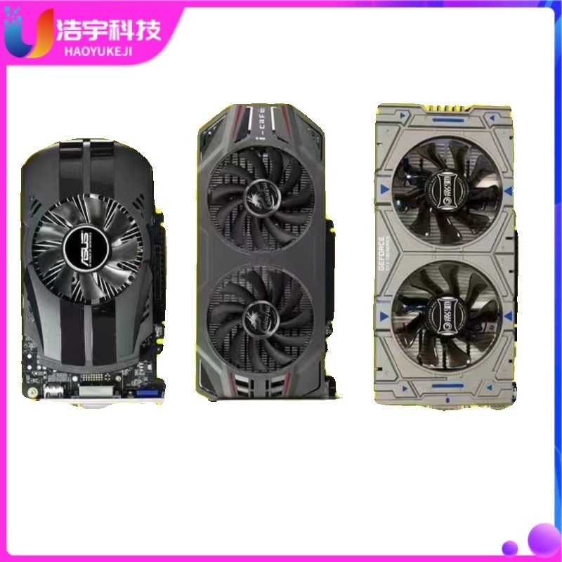 【現貨 關注立減】顯卡 華碩影馳七彩虹GTX750 750ti 950 960 1060電腦顯卡