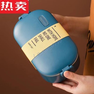 加熱便當盒 304不銹鋼加熱便當盒 保溫便當盒 免註水電熱飯盒 便攜電熱餐盒 插電便當盒 0116