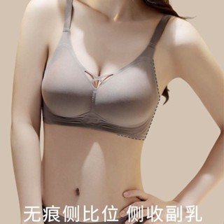 💯新品熱銷💯冰絲裸感內衣女薄款果凍軟支撐調整型收副乳防下垂無鋼圈超軟胸罩無鋼圈內衣