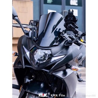 熱賣 臺鈴鈴木GSX250R前擋風玻璃闆黑色下唇定風翼導流罩摩託車改裝賽道版 擋風玻璃 風鏡 前擋風 擋風闆