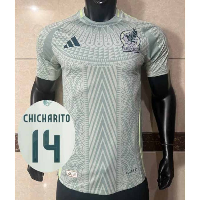 2024 球員問題墨西哥客場球衣男式足球衫