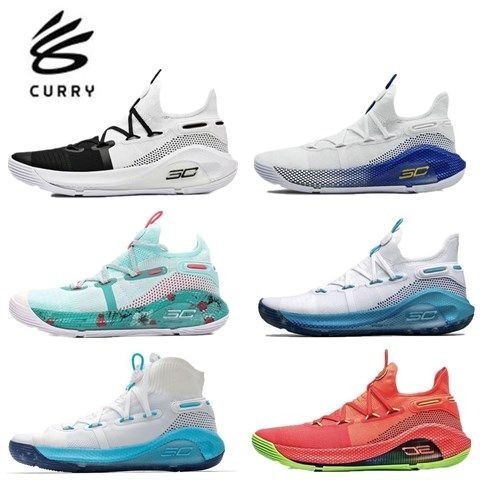 Curry 6 庫裡6代 學生戰靴透氣緩震輕便耐磨防滑減震男女款運動鞋
