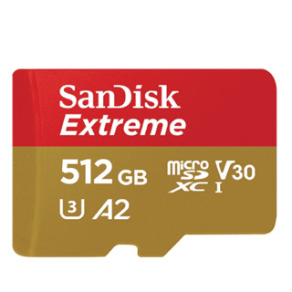 【SanDisk】Extreme U3 microSDXC V30 A2 512GB 記憶卡