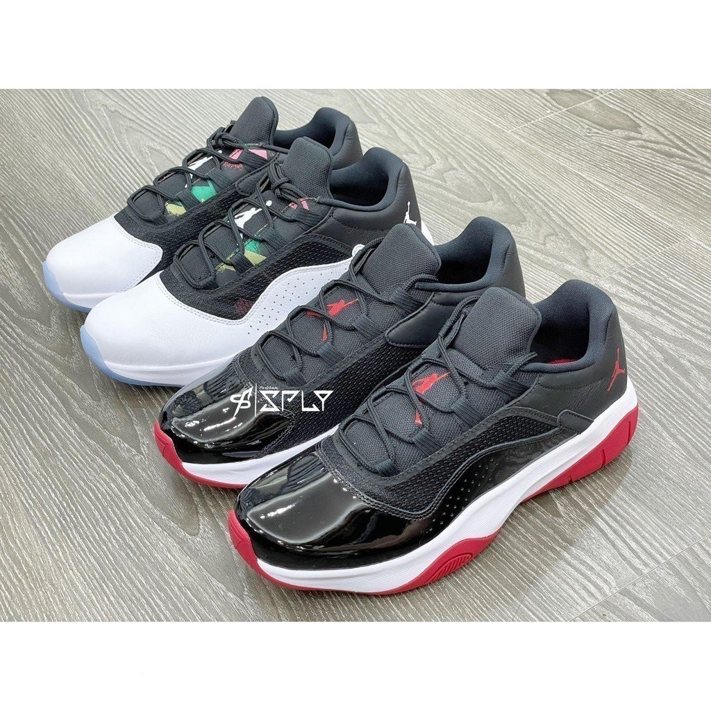 2024Oghc 高品質 Air Jordan 11 CMFT Low 黑紅/白黑虎鯨籃球鞋