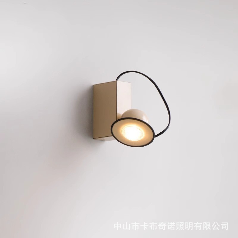 【AtreeLight】義大利磁吸壁燈法式奶油風臥室床頭壁燈