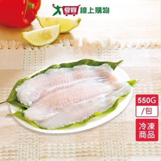 A級無刺巴沙魚片550g/包【愛買冷凍】