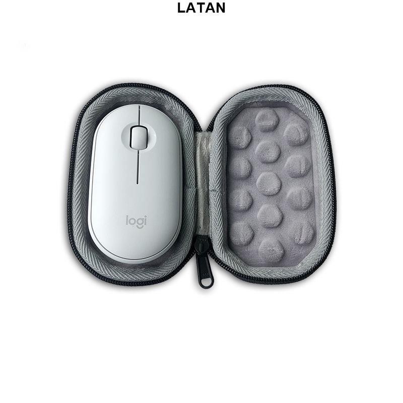 LATAN-適用Pebble Mouse 2 M350s/Pebble滑鼠盒收納保護包袋殼套盒
