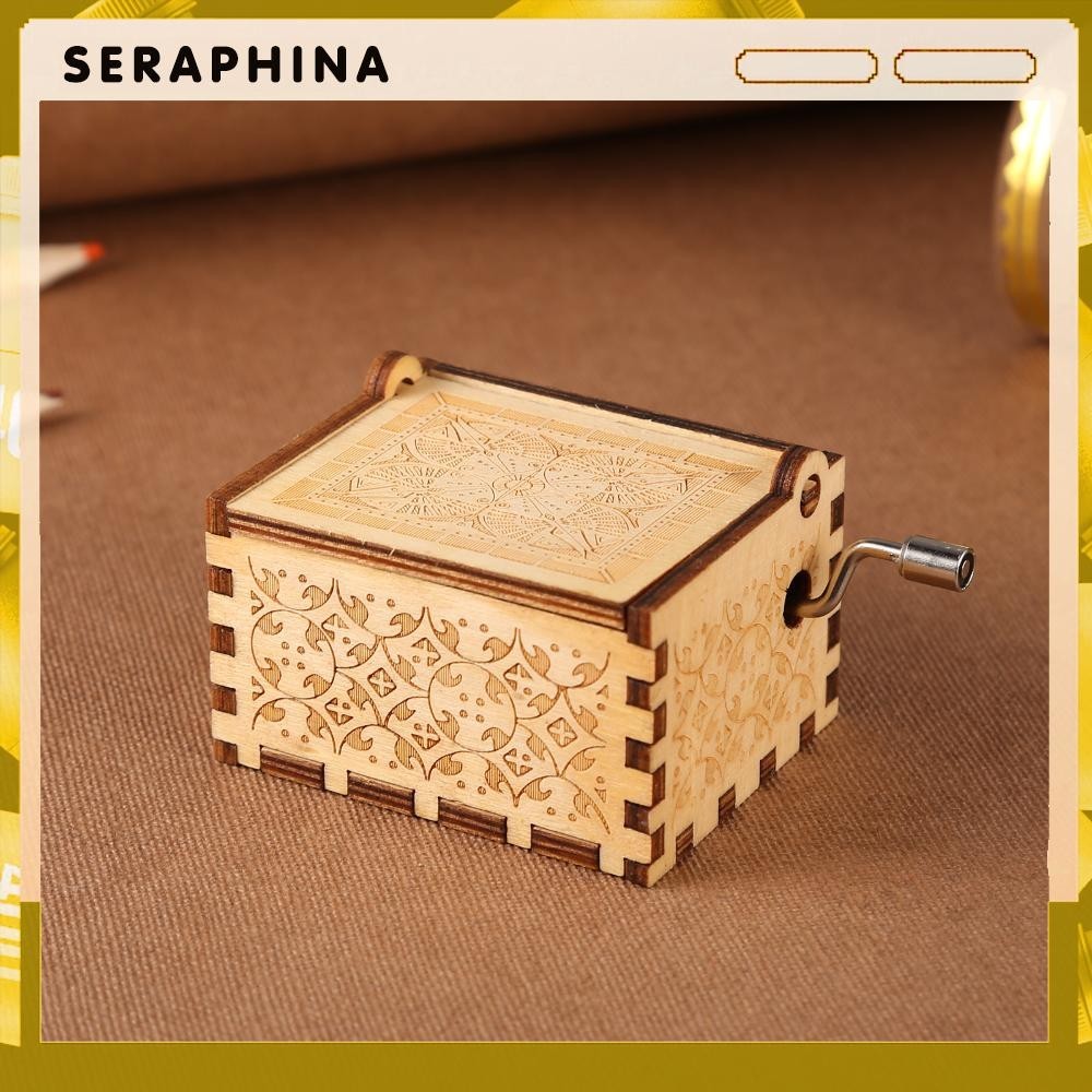 情人節雕刻木製手搖音樂盒木質音樂盒八音盒