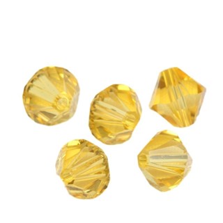 宏雲Hongyun-tc- (10pcs)高品質水晶尖珠色水晶珠子菱形珠手鏈散珠資料diy飾品配件切面