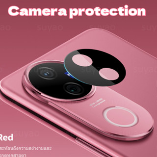 適用於 Vivo V50 5G 2025 手機鏡頭 3D 曲面黑色全 VivoV50 Y04 Y39 保護性高畫質鋼化玻璃