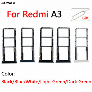 XIAOMI REDMI 適用於小米紅米 A3 Micro Nano SIM 卡座託盤插槽座適配器插座