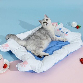 貓咪冰墊 寵物夏季涼窩涼蓆 貓咪涼墊 狗狗涼蓆涼墊睡墊 夏天降溫寵物用品