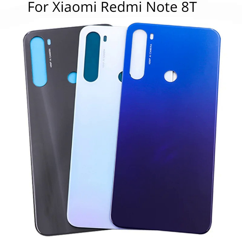 REDMI XIAOMI 全新適用於小米紅米 Note 8T 電池外殼貼紙背膠更換