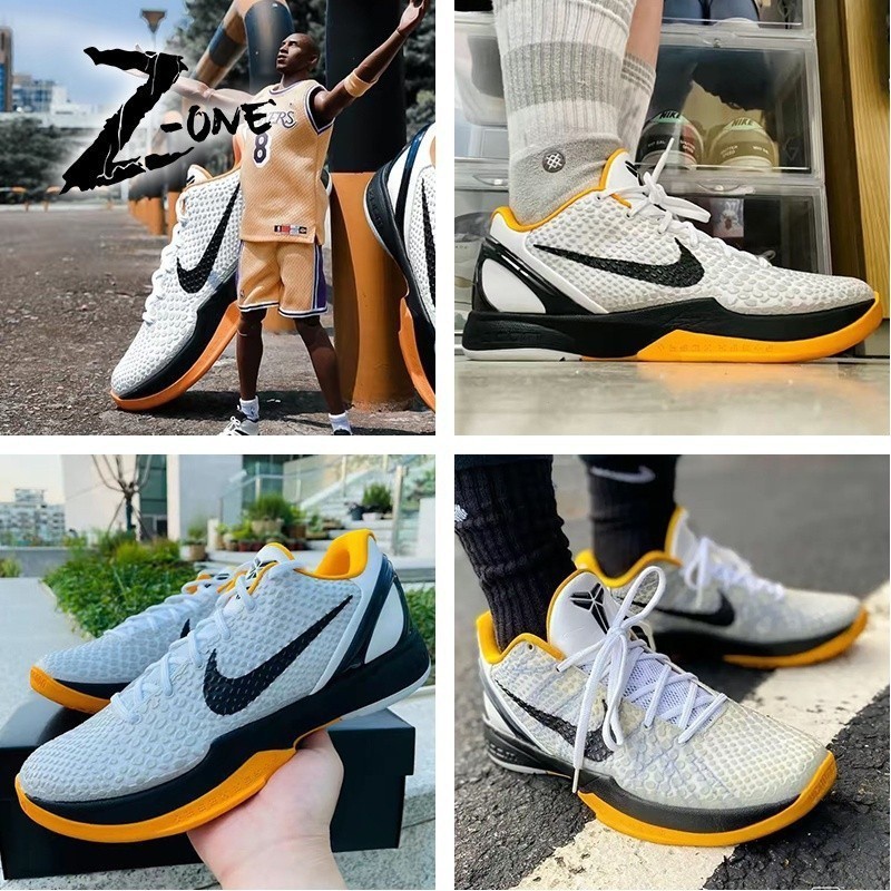 2024 年鞋 Kobe 6 protro “Del Sol/pop”“黑色”“3D 湖人隊”“mambacita Sw