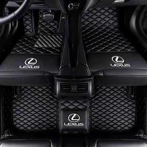 lexus LS460L，LS600H 4seats，LX加厚汽車腳踏墊 全包圍腳墊環保5D 皮革防水