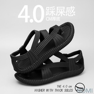 【臺灣出貨】沙灘鞋男夏季外穿防滑軟底復古懷舊羅馬仿編織涼鞋男開車越南拖鞋涼鞋細細條沙灘鞋羅馬鞋透氣耐磨防水