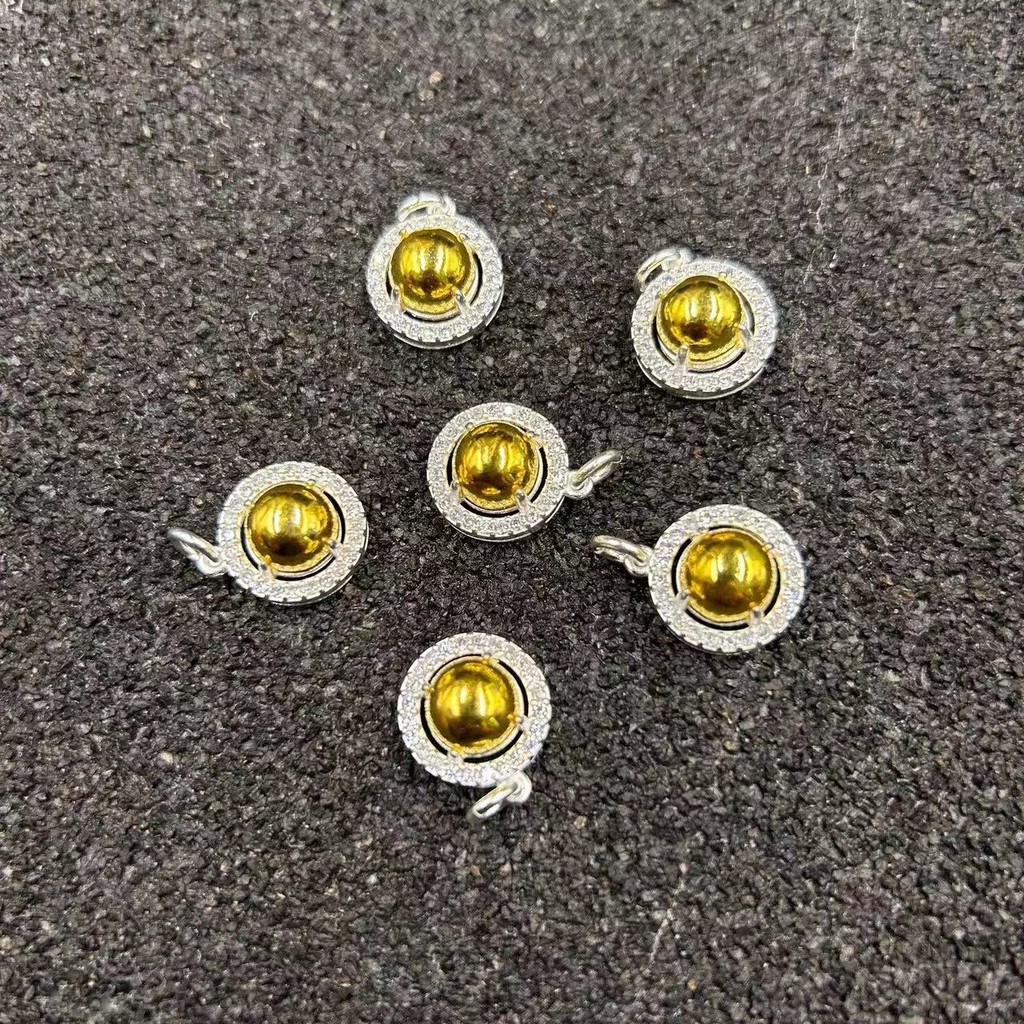 『💕招財禮物💕』✨ 開運吉祥物✨泰國佛牌 吸 米星 項鍊 男女 同款 仿 莫桑石 微鑲 鋯石 時尚 簡約 文藝范 項