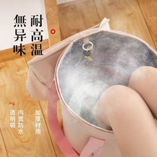 I新款110V足浴機 折疊泡腳桶 膝蓋蒸腳桶插電可折疊泡恆溫加熱泡腳桶 泡腳機 高桶過膝足浴袋 智慧泡腳桶家用泡腳桶