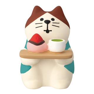 日本 DECOLE Concombre 花宴公仔/ 貓咪的款待/ 草莓大福茶組 eslite誠品