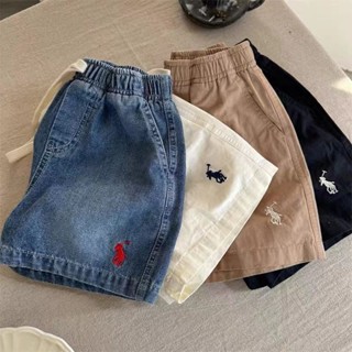 🍓Cute Baby🍓兒童短褲2025夏季新款男童褲子薄款五分褲透氣寶寶純色中褲女潮牌