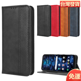 適用京瓷Kyocera Digno SX3/KYG02手機殼插卡磁吸翻蓋皮套復古紋