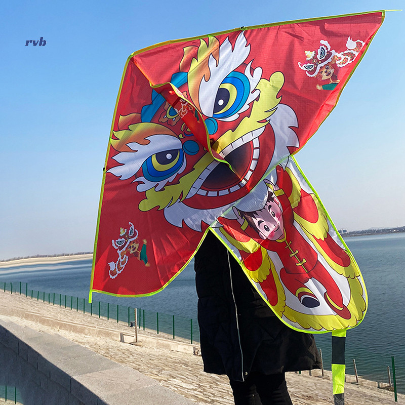 華麗1.3m舞獅玩具風箏2022新品全新風箏戶外兒童玩具新款