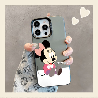 迪士尼 XIAOMI 外殼 Disney Minnie 適用於 iPhone 15 14 13 12 11 Pro Ma