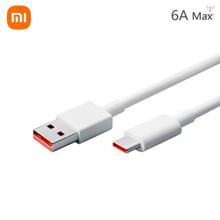 XIAOMI SAMSUNG 小米 USB C 型數據線 6A 超快速充電數據線耐用 TPE USB-A 轉 USB-C