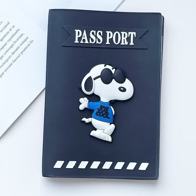 旅行護照保護套 史努比 小狗 護照夾