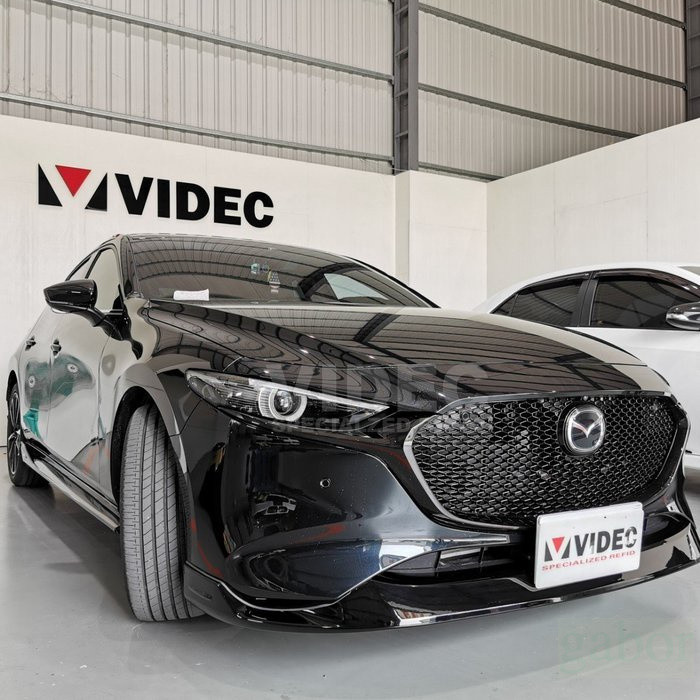 威德汽車 2019 20 全新 MAZDA3 五門 MZ款 空力套件 前下巴 側裙 後下巴 M3 馬三 ABS材質