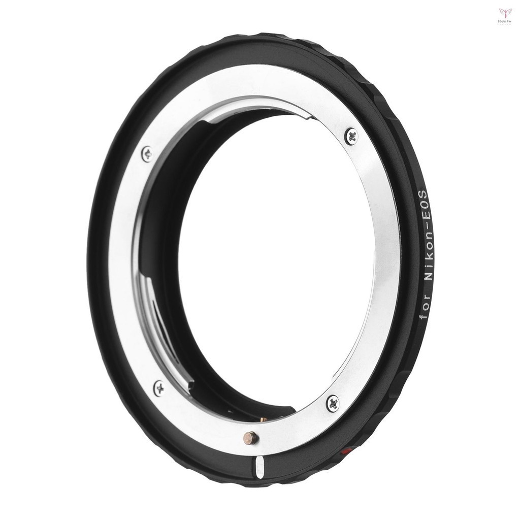 Andoer -EOS 相機鏡頭轉接環,帶無限焦更換,適用於 F/AF AI AI-S 相機鏡頭至佳能 EOS EF/E