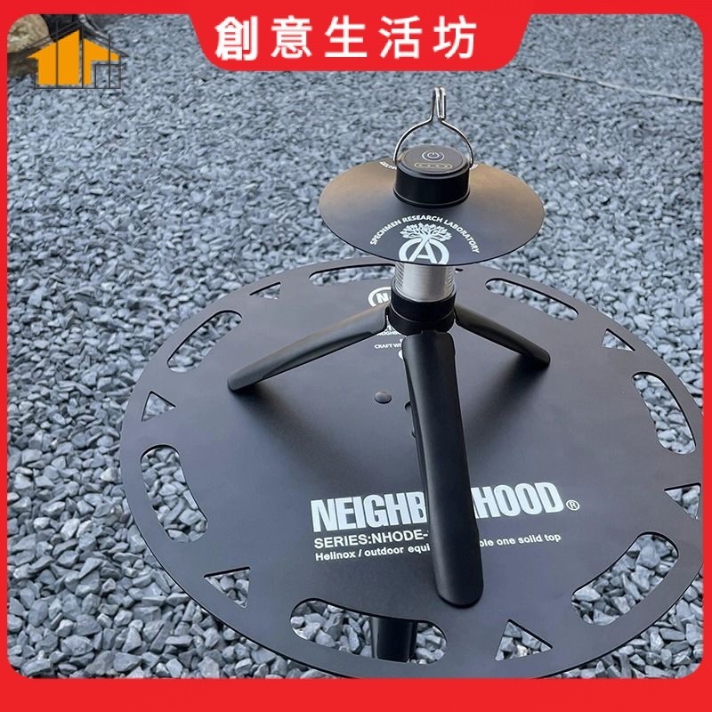 【新店特惠】潮牌NBHD營地燈戶外氛圍照明野外充電帳篷露營可調提燈掛式小馬燈