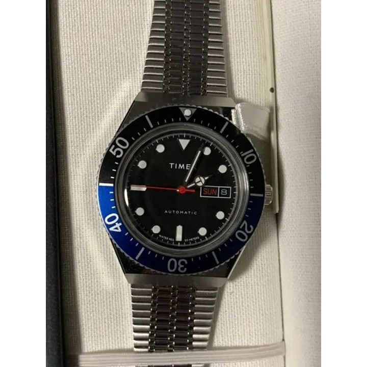 近全新 TIMEX 手錶 Batman 男士 黑 藍 mercari 日本直送 二手