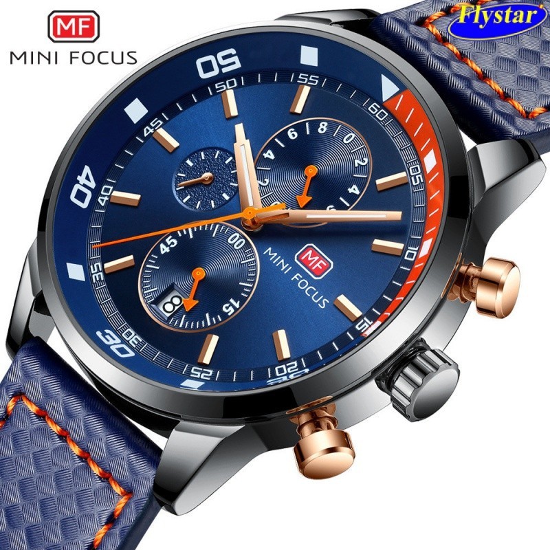 MINI FOCUS福克斯 亞馬遜熱賣 男士運動手錶手錶 現貨一件代發MF0017G
