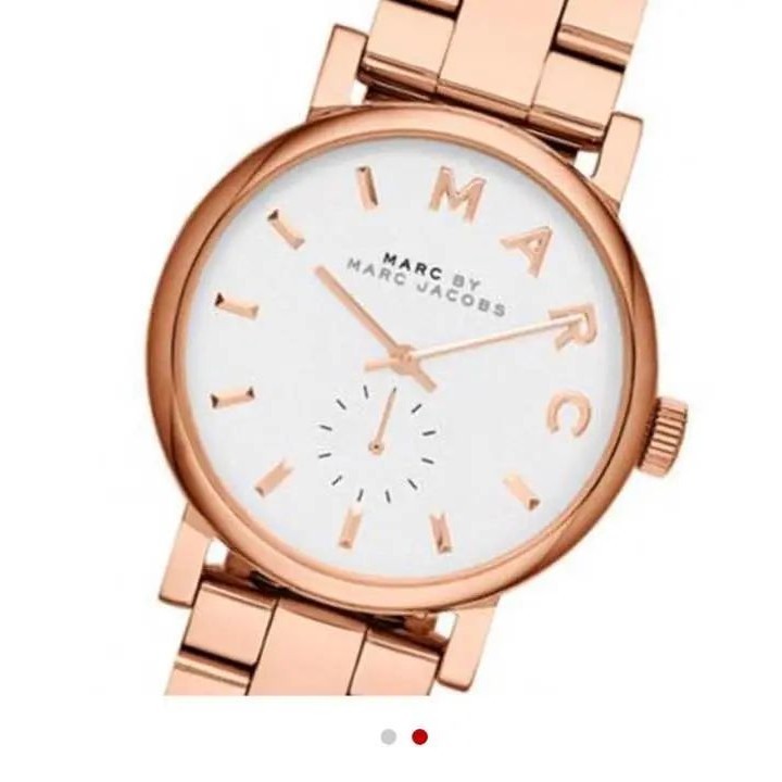 MARC JACOBS 手錶 金色 粉紅色 mercari 日本直送 二手