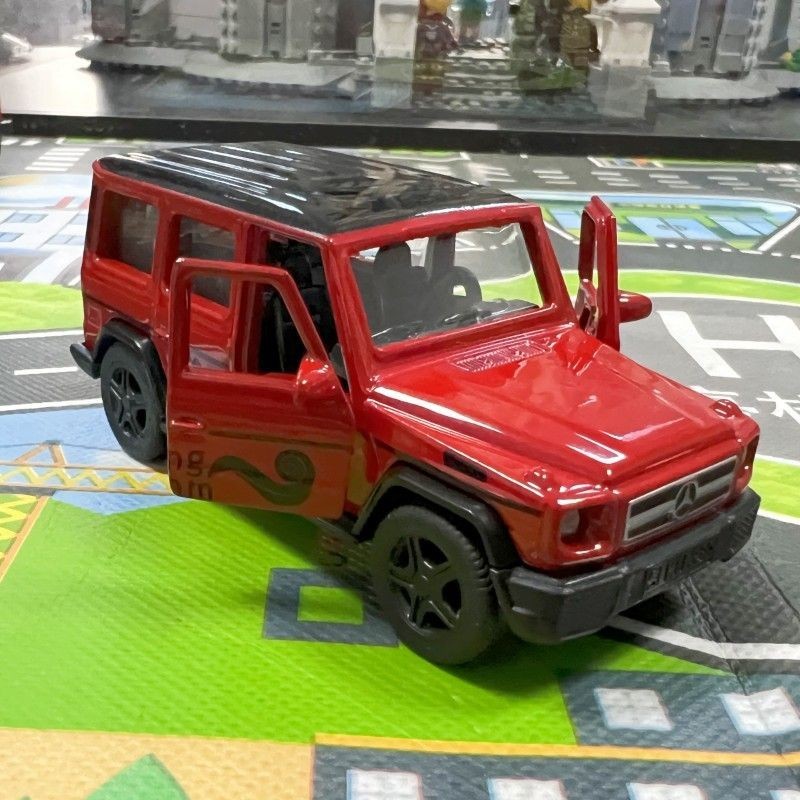 德國仕高siku賓士AMG越野車大g車模 2350紅色合金模型男孩玩具