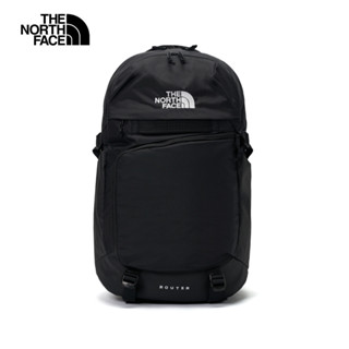 The North Face北面男女款黑色便捷收納休閒後揹包｜52SF4HF 筆電包/登山包