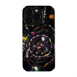 彩色蜘蛛網藝術小眾適用高階感卡通iPhone16pro+蘋果15promax菲林手機殼新款13/1214proVIVO9