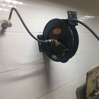 高壓洗地龍頭廚房酒店餐廳商用水龍頭入牆式商用沖洗龍頭10米15米