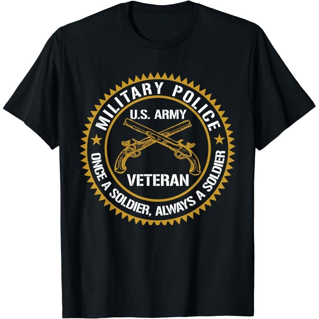 憲兵美國陸軍退伍軍人曾經是士兵 T 恤