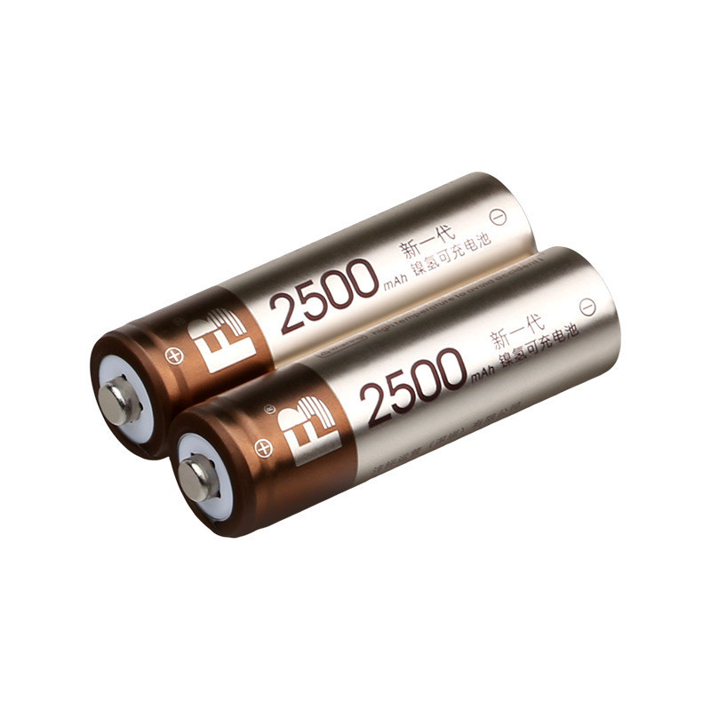 灃標1.2V充電電池AA鎳氫電池2500mah5號KTV話筒麥克風玩具電池