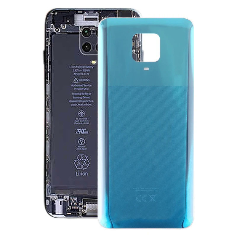 REDMI XIAOMI 適用於小米紅米 Note 9 Pro 手機後殼更換的 OEM 玻璃電池後蓋