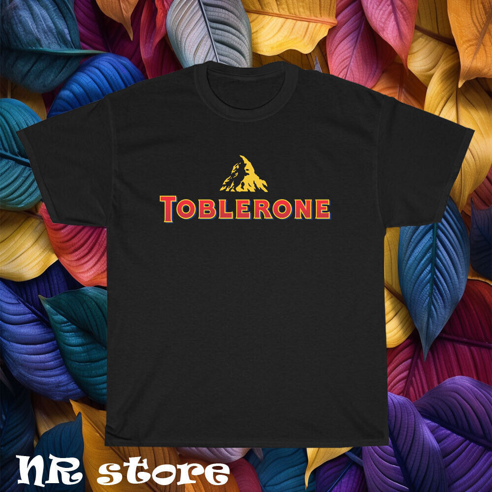 新款男士 Toblerone 巧克力徽標 T 恤