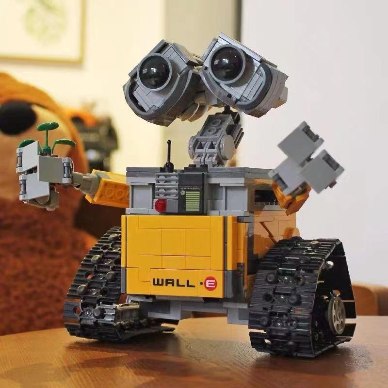 【茱莉亞禮品店】兼容樂高拼裝玩具 星球大戰瓦力機器人模型  兒童拼裝 益智積木玩具 解壓