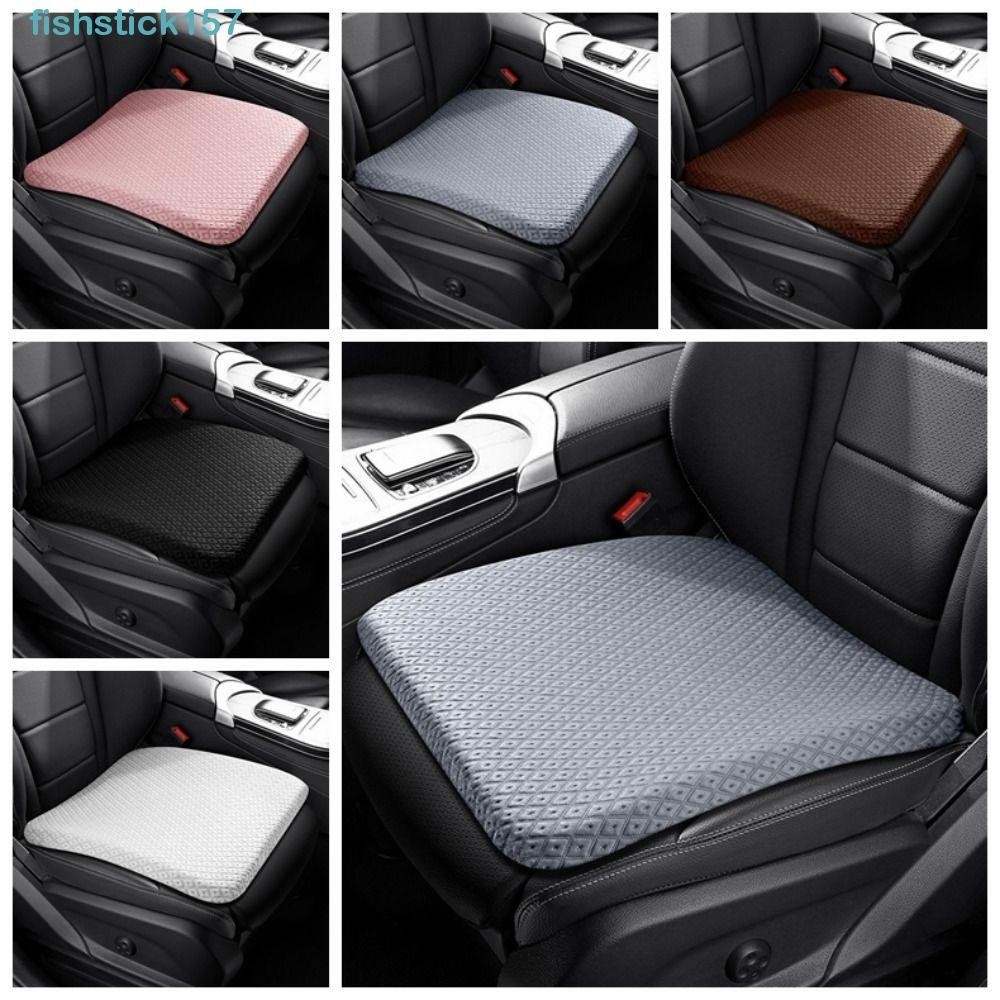157FISHSTICK3D透氣汽車座椅套,冰絲散熱夏季汽車坐墊:,多功能防汗舒適汽車冷卻座墊