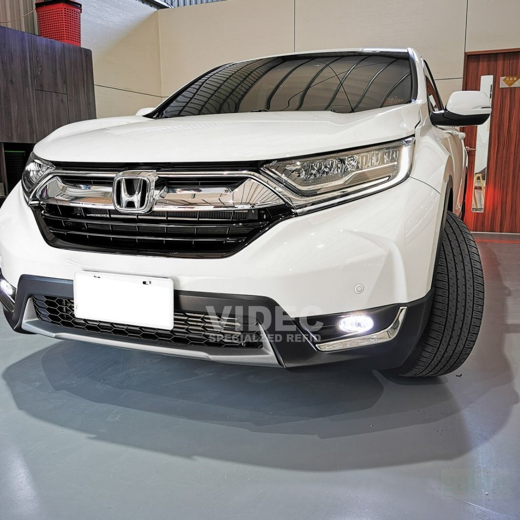 威德汽車 HID 車用 LED 大燈 霧燈 燈泡 17 18 19 CRV 5代 LED 霧燈 實車安裝 CRV5