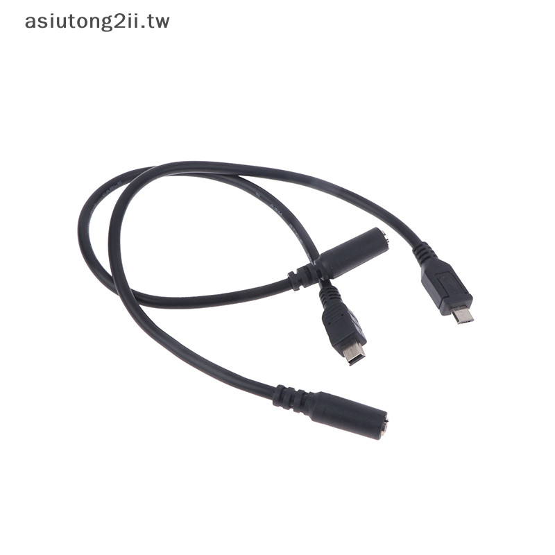 [asiutong2ii] Micro USB 轉 3.5mm 插孔耳機耳機線適配器插座音頻線 [TW]