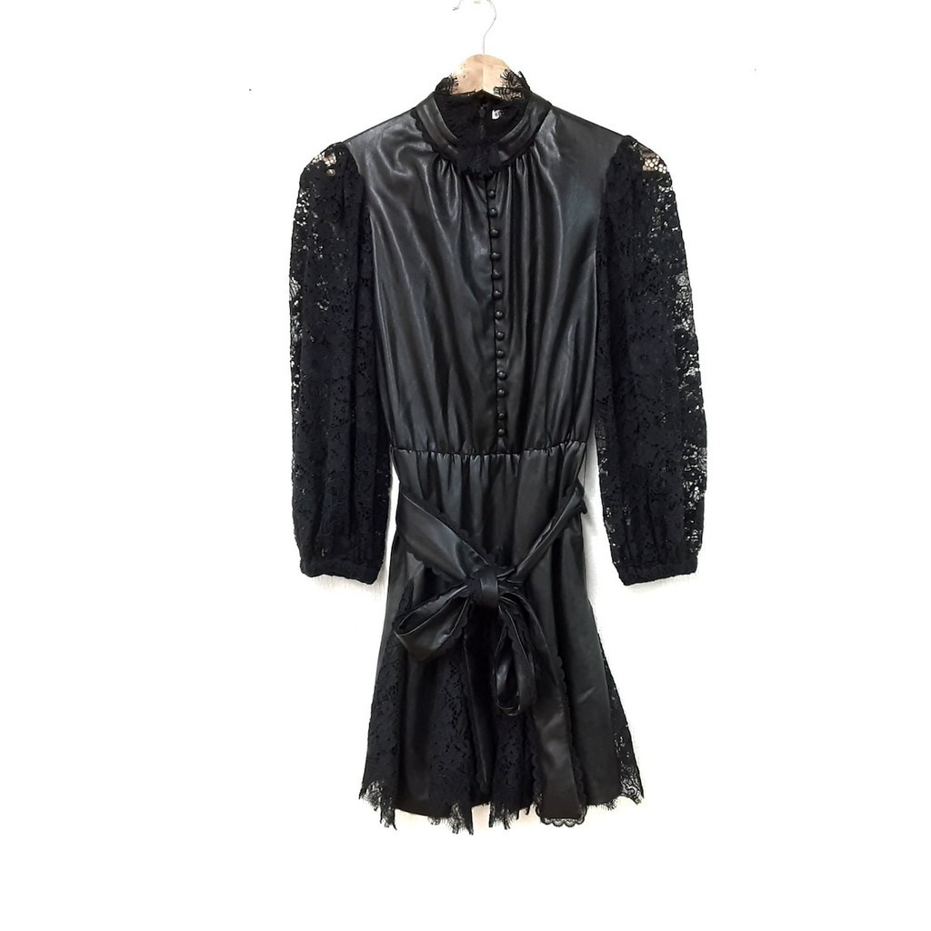 二手 alice+olivia 洋裝 連身裙 黑色 尺寸2