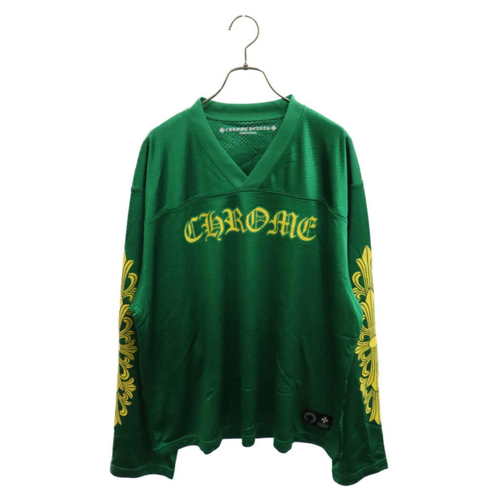 Chrome Hearts KURO CHROME green TS ART針織上衣 T恤 襯衫网孔 日本直送 二手