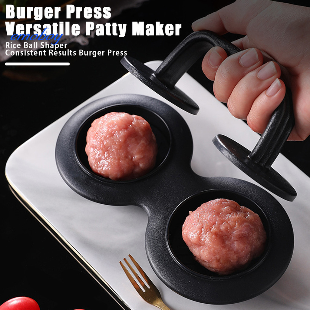 [EMOBOY] 米飯糰漢堡壓餅器模具廚房肉壓燒餅手動肉餅壓漢堡壓